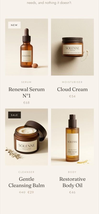 Mobile — products